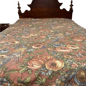 Pottery Barn Floral Duvet Cover - Multicolor